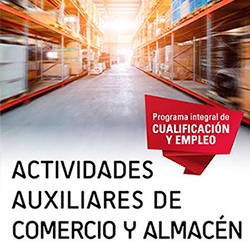 ACTIVIDADES AUXILIARES COMERCIO Y ALMACÉN Curso GRATUITO para jóvenes entre 16 y 29 años