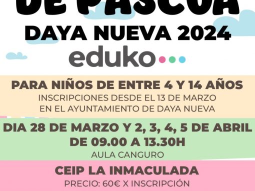ESCUELA DE PASCUA 2024